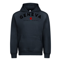 Navy geneva switzerland clothing gifts and souvenirs Urban Hoodie - linhVisuals