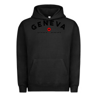 Pigment Black geneva switzerland clothing gifts and souvenirs Urban Hoodie - linhVisuals