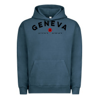 Pigment Midnight Navy geneva switzerland clothing gifts and souvenirs Urban Hoodie - linhVisuals