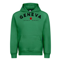 Emerald geneva switzerland clothing gifts and souvenirs Urban Hoodie - linhVisuals