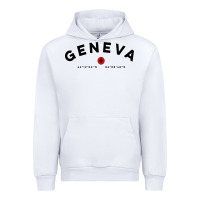 White geneva switzerland clothing gifts and souvenirs Urban Hoodie - linhVisuals