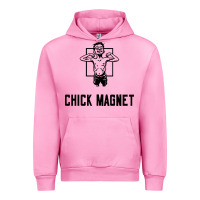 Fuchsia Pink chick magnet Urban Hoodie - linhVisuals