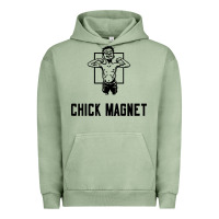 Pigment Oil Green chick magnet Urban Hoodie - linhVisuals