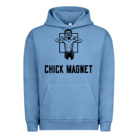 Pigment Pebble Blue chick magnet Urban Hoodie - linhVisuals
