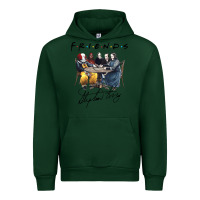 Forest Green Horror friends Urban Hoodie - linhVisuals