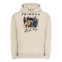 Pigment French Oak Horror friends Urban Hoodie - linhVisuals