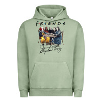 Pigment Oil Green Horror friends Urban Hoodie - linhVisuals