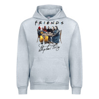 Heather Grey Horror friends Urban Hoodie - linhVisuals