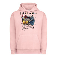 Pigment Salmon Horror friends Urban Hoodie - linhVisuals