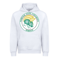 White norfolk state spartans Urban Hoodie - linhVisuals