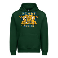 Forest Green north carolina a&t aggies Urban Hoodie - linhVisuals