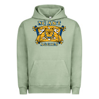 Pigment Oil Green north carolina a&t aggies Urban Hoodie - linhVisuals