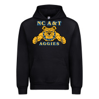 Black north carolina a&t aggies Urban Hoodie - linhVisuals