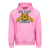 Fuchsia Pink north carolina a&t aggies Urban Hoodie - linhVisuals