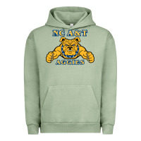 Pigment Oil Green north carolina a&t aggies Urban Hoodie - linhVisuals
