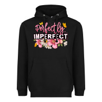 Black perfectly imperfect Heavyweight Hoodie - JahusDesignShop