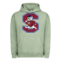 Pigment Oil Green south carolina state bulldogs Urban Hoodie - linhVisuals