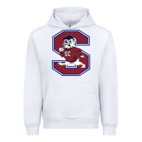 White south carolina state bulldogs Urban Hoodie - linhVisuals