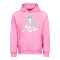 Fuchsia Pink PANIC! AT THE DISCO Urban Hoodie - linhVisuals
