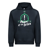 Navy PANIC! AT THE DISCO Urban Hoodie - linhVisuals