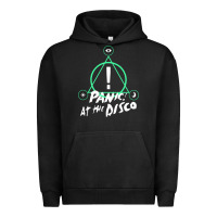 Pigment Black PANIC! AT THE DISCO Urban Hoodie - linhVisuals