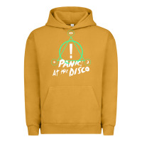 Pigment Peanut Butter PANIC! AT THE DISCO Urban Hoodie - linhVisuals