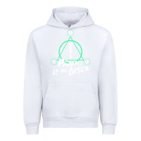 White PANIC! AT THE DISCO Urban Hoodie - linhVisuals