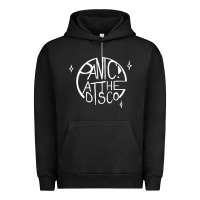 Pigment Black PANIC! AT THE DISCO Urban Hoodie - linhVisuals
