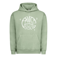 Pigment Oil Green PANIC! AT THE DISCO Urban Hoodie - linhVisuals