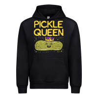 Black are you the pickle queen womens funny pickle gifts premium t shirt Urban Hoodie - linhVisuals