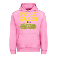 Fuchsia Pink are you the pickle queen womens funny pickle gifts premium t shirt Urban Hoodie - linhVisuals