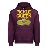 Mauve Wine are you the pickle queen womens funny pickle gifts premium t shirt Urban Hoodie - linhVisuals