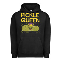 Pigment Black are you the pickle queen womens funny pickle gifts premium t shirt Urban Hoodie - linhVisuals