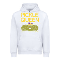 White are you the pickle queen womens funny pickle gifts premium t shirt Urban Hoodie - linhVisuals