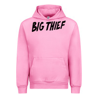Fuchsia Pink BIG THIEF Urban Hoodie - linhVisuals