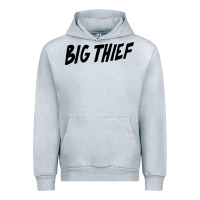 Heather Grey BIG THIEF Urban Hoodie - linhVisuals
