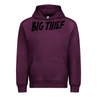 Mauve Wine BIG THIEF Urban Hoodie - linhVisuals
