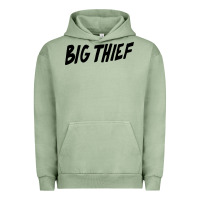 Pigment Oil Green BIG THIEF Urban Hoodie - linhVisuals