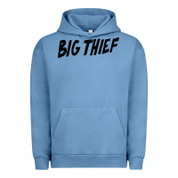 Pigment Pebble Blue BIG THIEF Urban Hoodie - linhVisuals