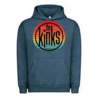 Pigment Midnight Navy The Kinks Vintage Music Retro Urban Hoodie - linhVisuals