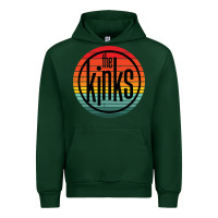Forest Green The Kinks Vintage Music Retro Urban Hoodie - linhVisuals