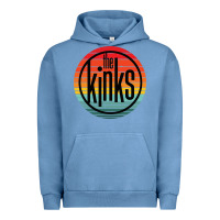 Pigment Pebble Blue The Kinks Vintage Music Retro Urban Hoodie - linhVisuals