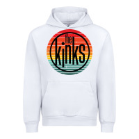 White The Kinks Vintage Music Retro Urban Hoodie - linhVisuals