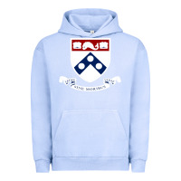 Pigment Grape Ice upenn shield with banner Urban Hoodie - linhVisuals