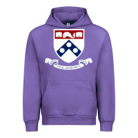 Tulip upenn shield with banner Urban Hoodie - linhVisuals
