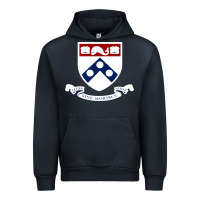 Navy upenn shield with banner Urban Hoodie - linhVisuals