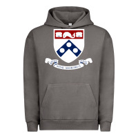 Pigment Tornado upenn shield with banner Urban Hoodie - linhVisuals