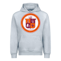 Heather Grey virginia tech seal Urban Hoodie - linhVisuals