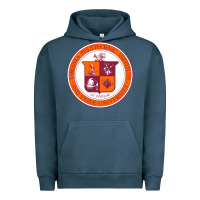 Pigment Midnight Navy virginia tech seal Urban Hoodie - linhVisuals