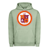 Pigment Oil Green virginia tech seal Urban Hoodie - linhVisuals
